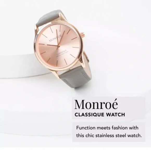 Monroe | Accessories | Nwt Monro Classique Watch In Sunburst  display picture 3